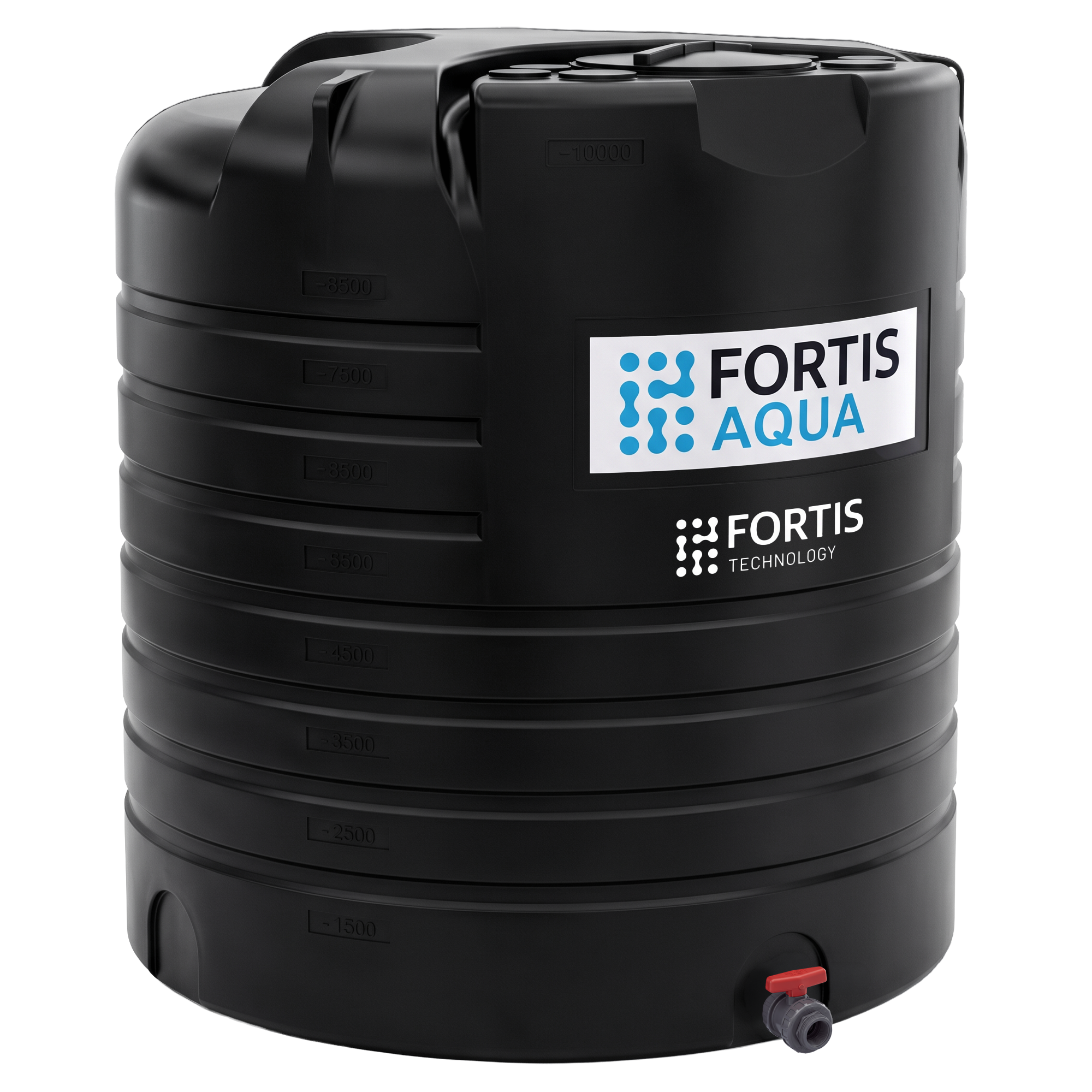 Stationary single-wall above-ground rainwater tank Fortis Aqua 10000 l A01