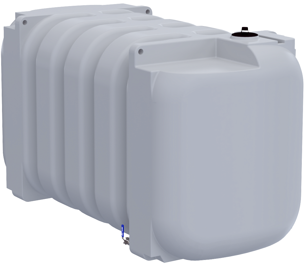 FORTIS Aqua 2 500 l stationary single-wall tank for potable water